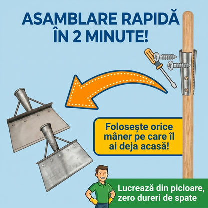 Lopată Multifuncțională CasaVera® din Oțel Călit - Ediția 2026